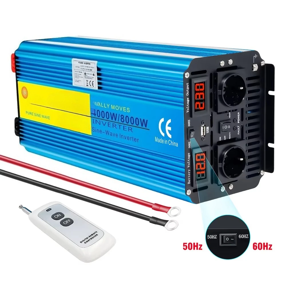 Off Grid Solar Inverter 48V 6000W - Generador inversor transformador de onda sinusoidal