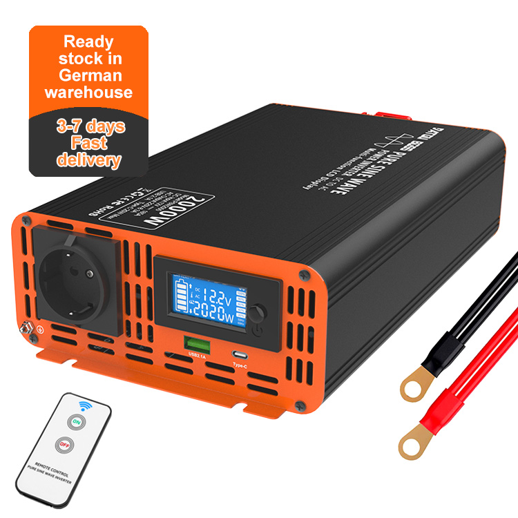 Pico 4000W 12v 24V 48V CC a CA - Power Inverter 12V 220V 4000W Continuous reseña y precio
