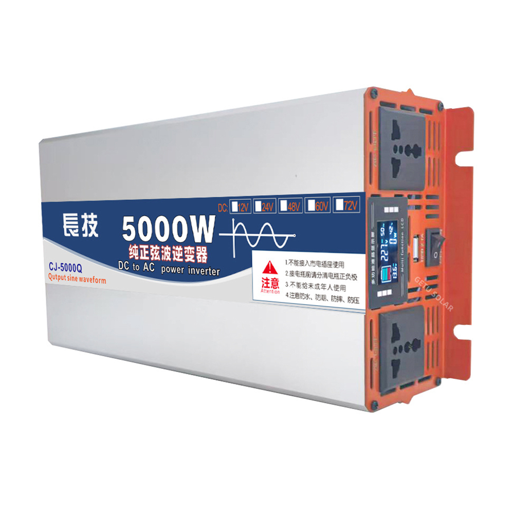 Inversor de voltaje Universal  - Pure Sine Wave Inverter 5000W 48V 220V reseña y precio