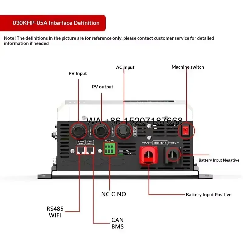 Wmwmnu para inversor de onda s - Hybrid Solar Inverter 5.5Kw Mppt 48V reseña y precio