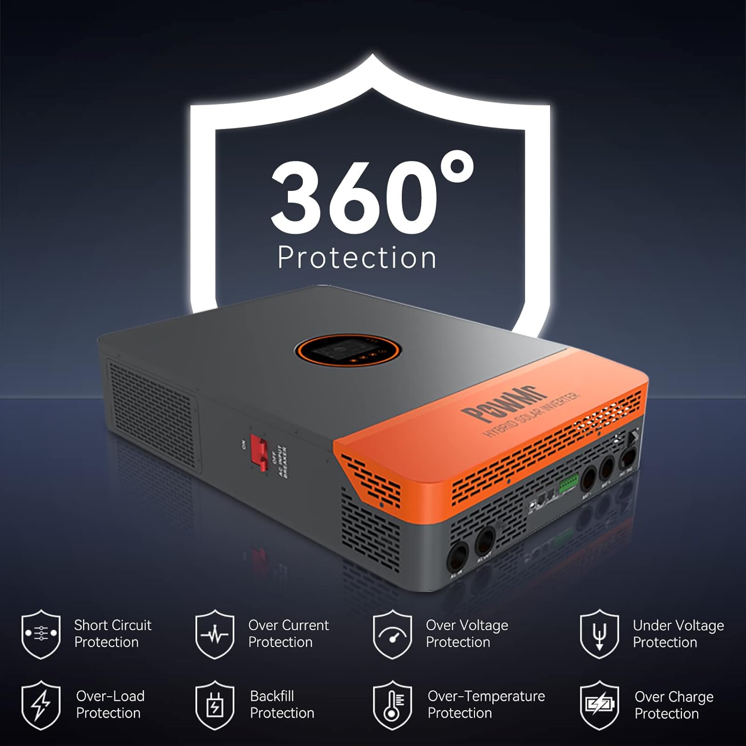 PowMr 10KW inversor de fase di - Split Phase Inverter 10Kw 110V 220V reseña y precio
